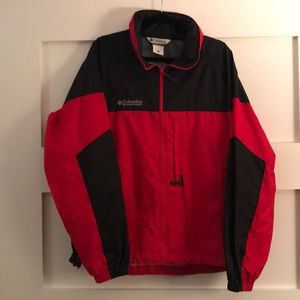 Columbia packable jacket with hidden hood